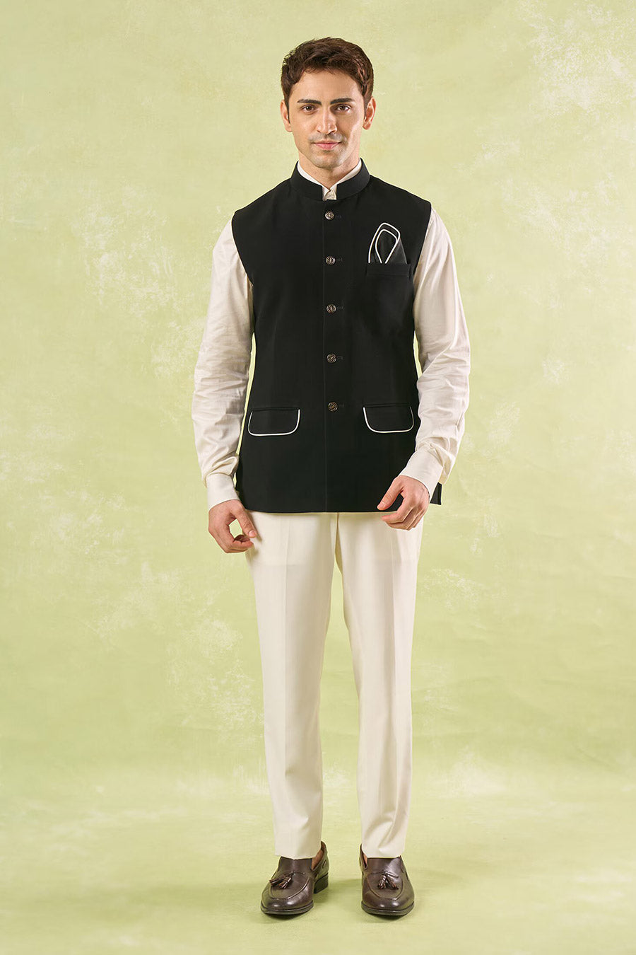 Black Pipen Bandi Jacket