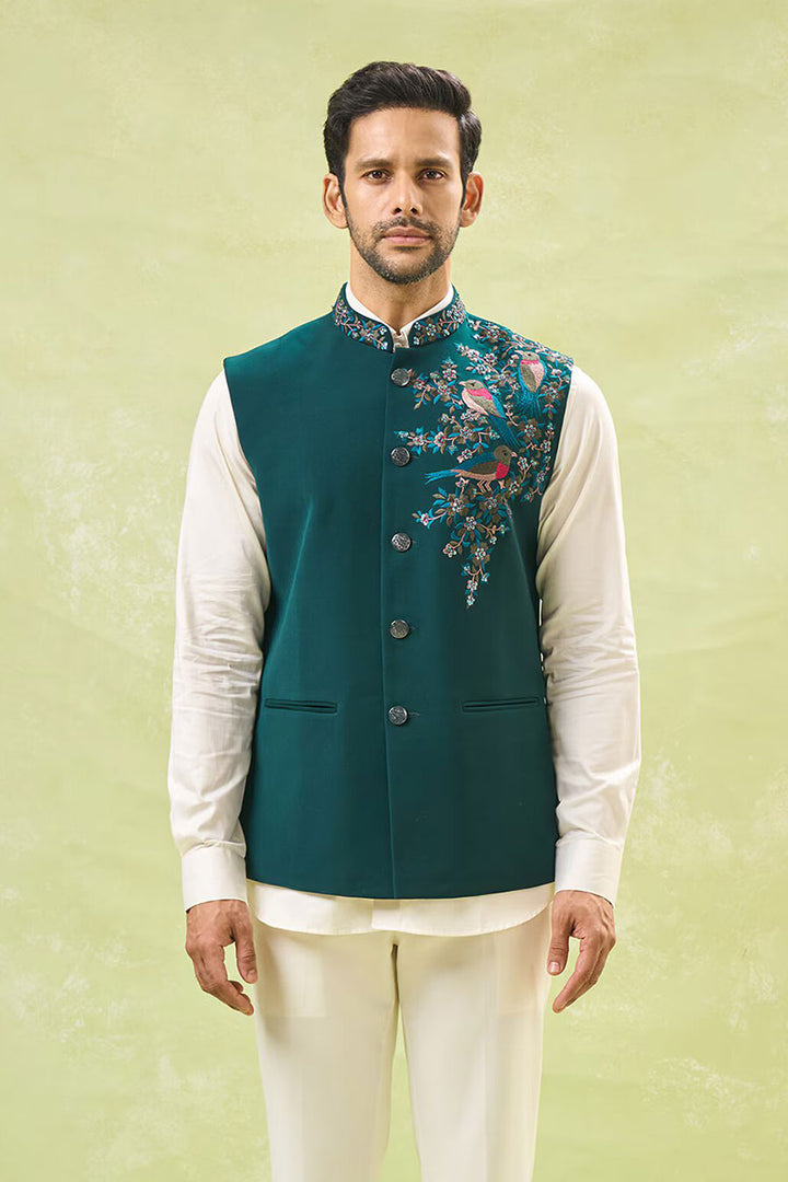 Shop Designer Bandi & Nehru Jackets for Men - House of Designers ...