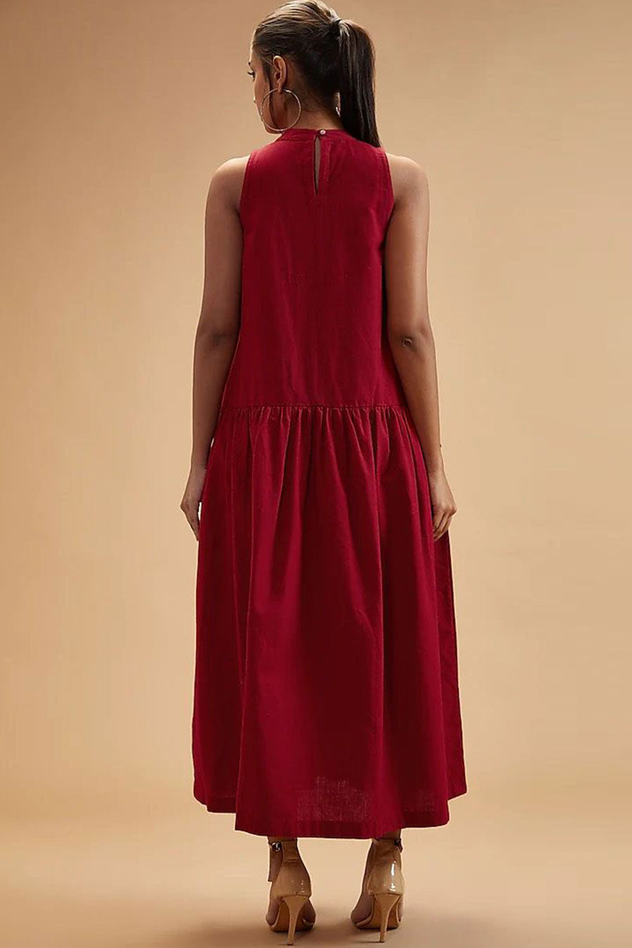 Scarlet Red Tier Dress