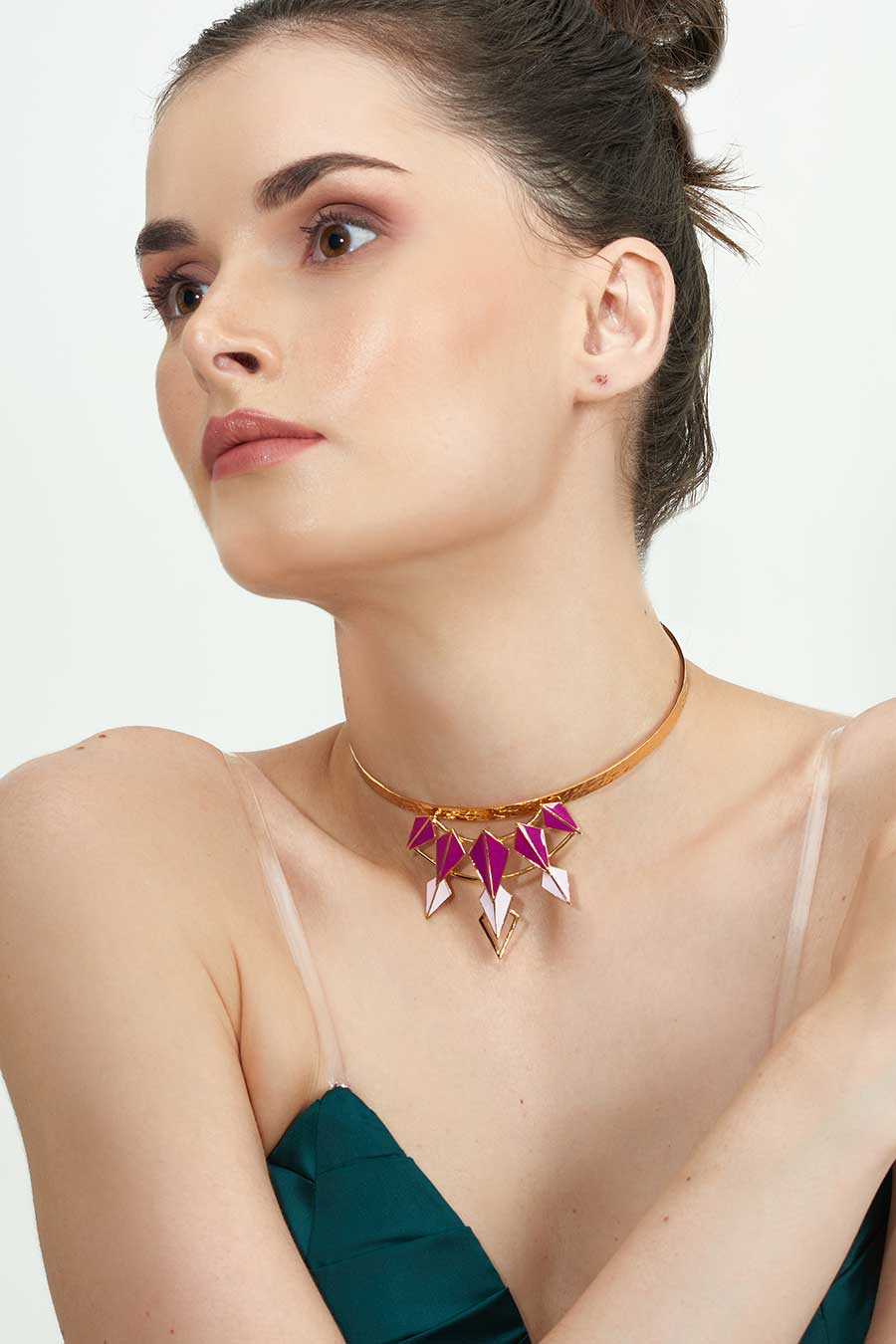Estelle Layered Gold Plated Choker