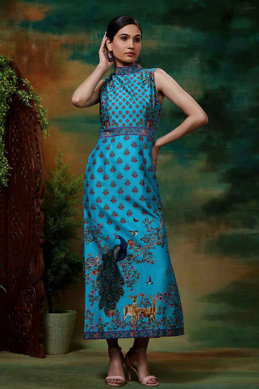 Neel Mayuri Long Dress