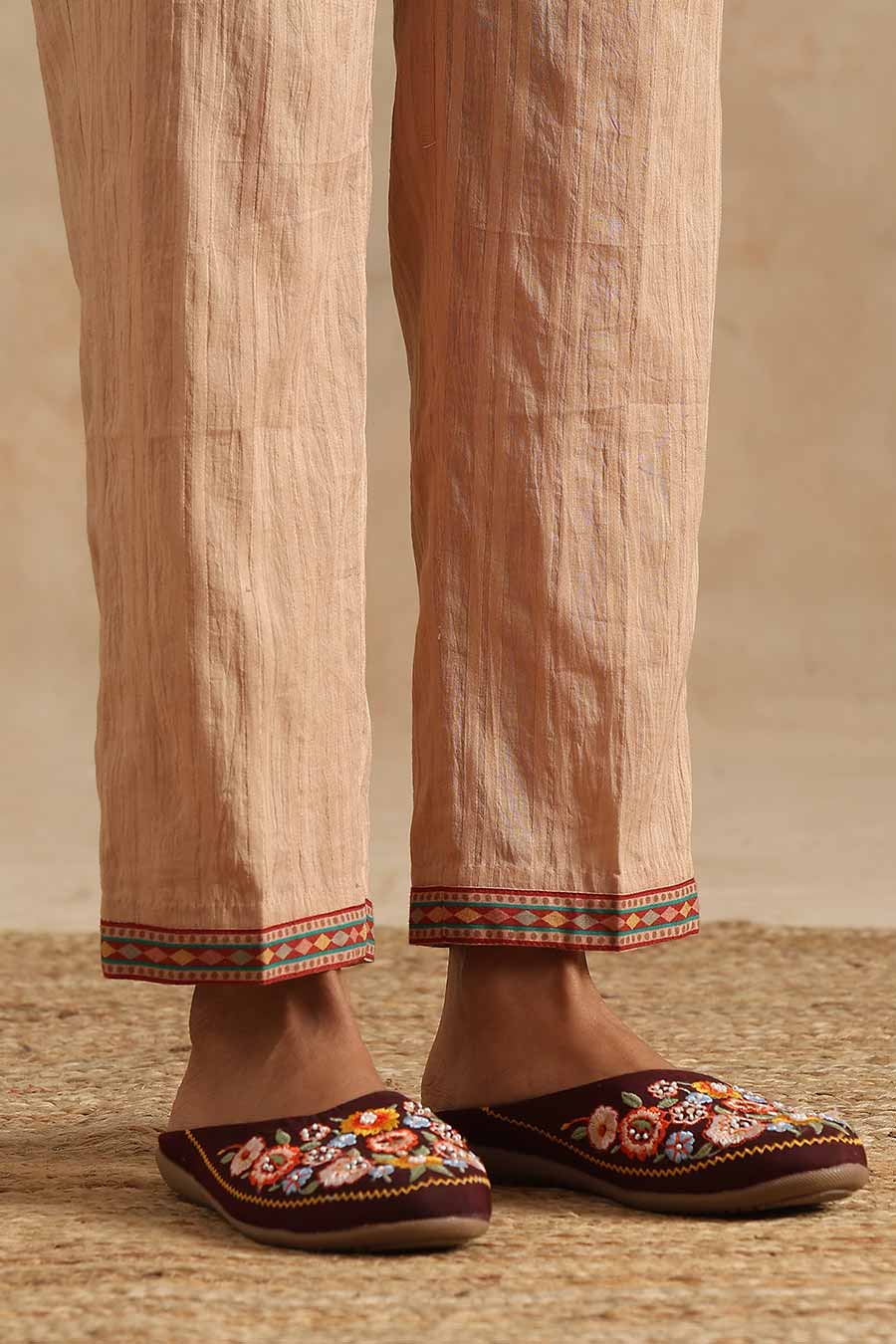 Badami Jaal Printed Kurta & Pant Set