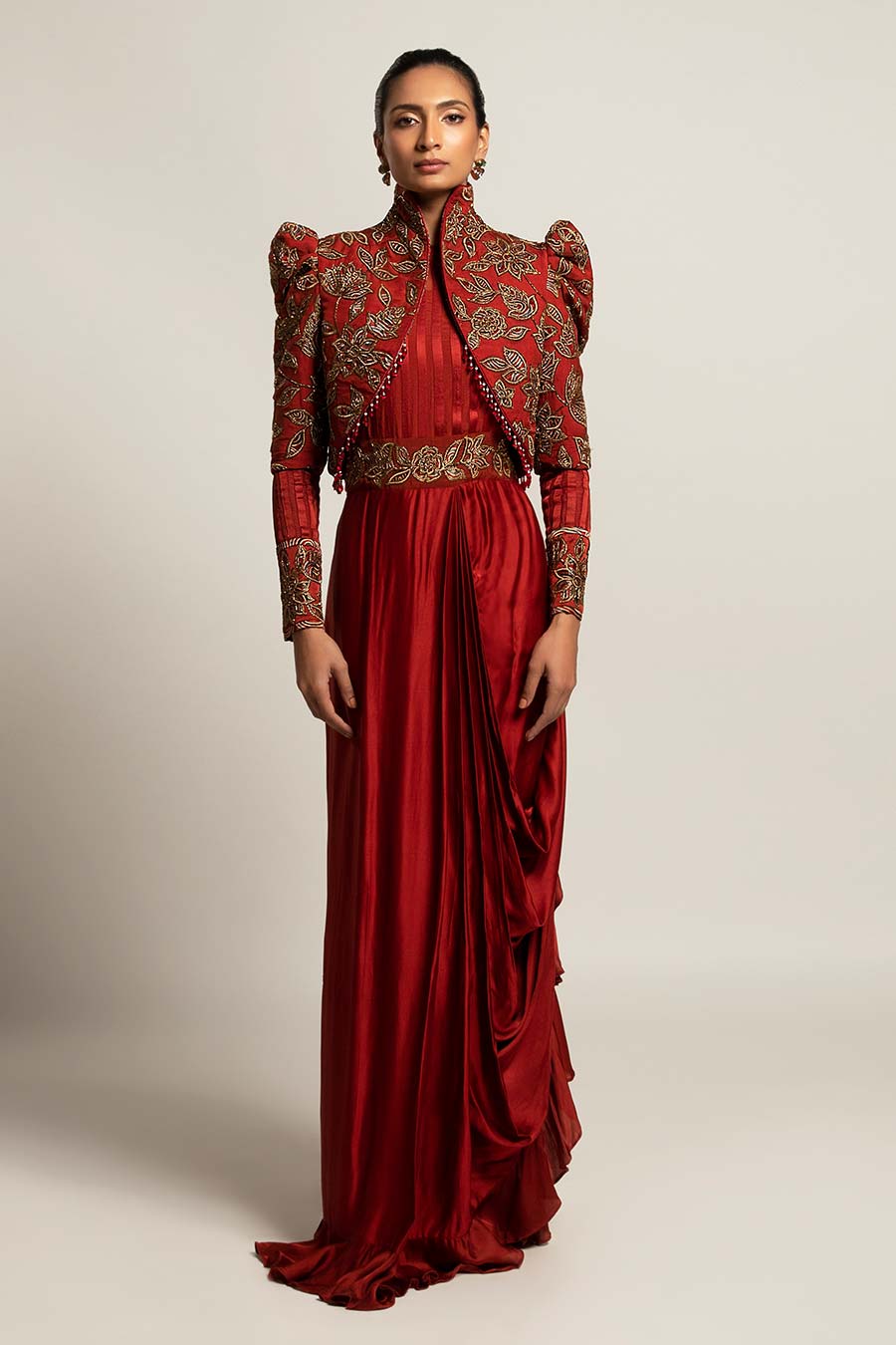 Shop Exclusive Designer Dresses for Women Online House of Designers Tagged Maroon HOUSE OF DESIGNERS