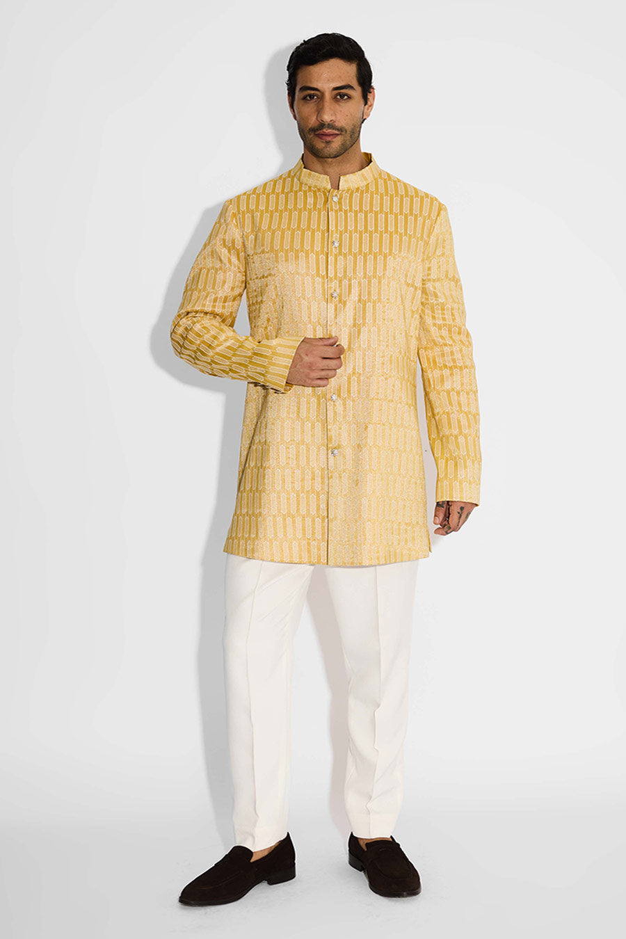 Sundrop Yellow Symmetrix Bandhgala