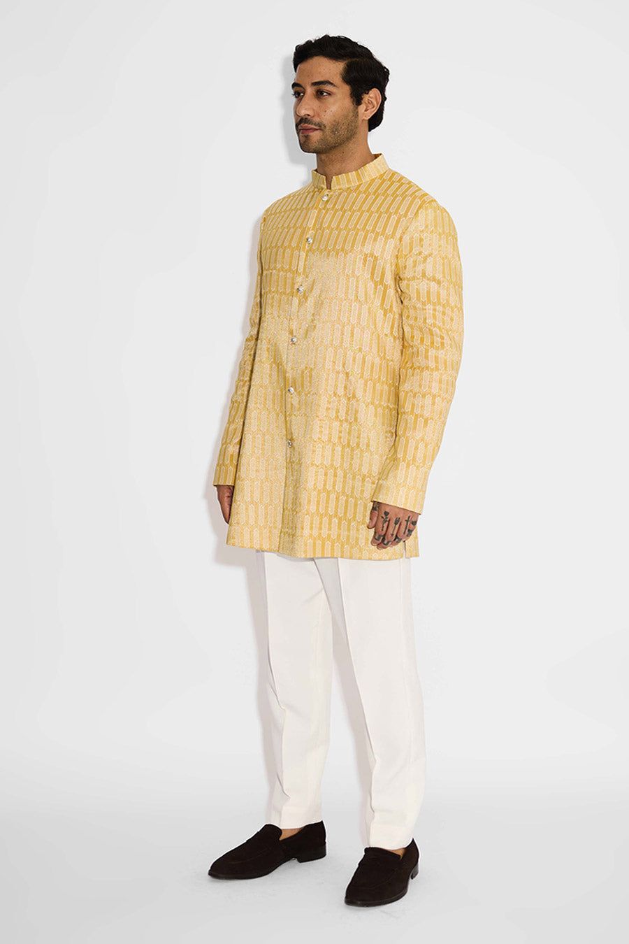 Sundrop Yellow Symmetrix Bandhgala