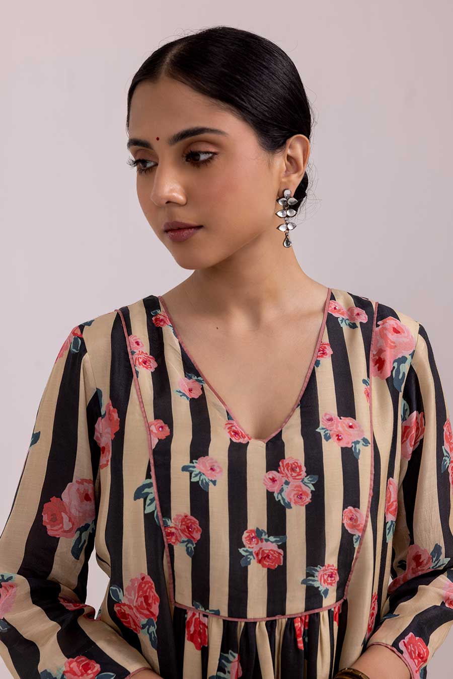 Rimi Desert Rose Printed Kurta & Sharara Set