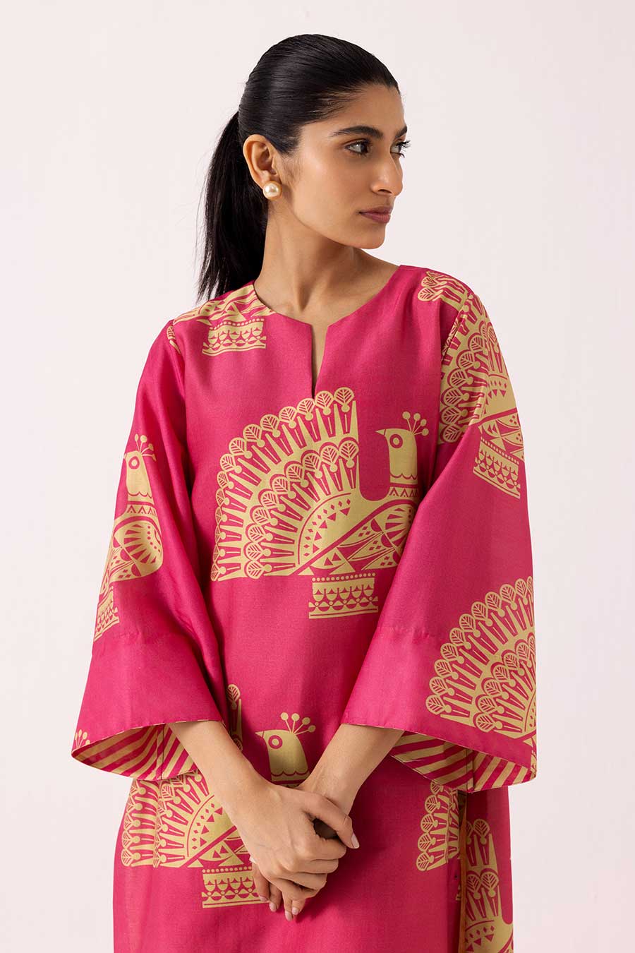 Coral Mayuri Kurta & Pant Set