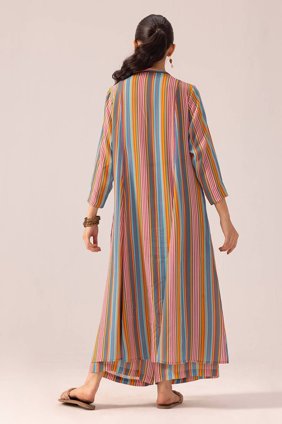 Multicolour Thea Printed Kurta & Pant Set