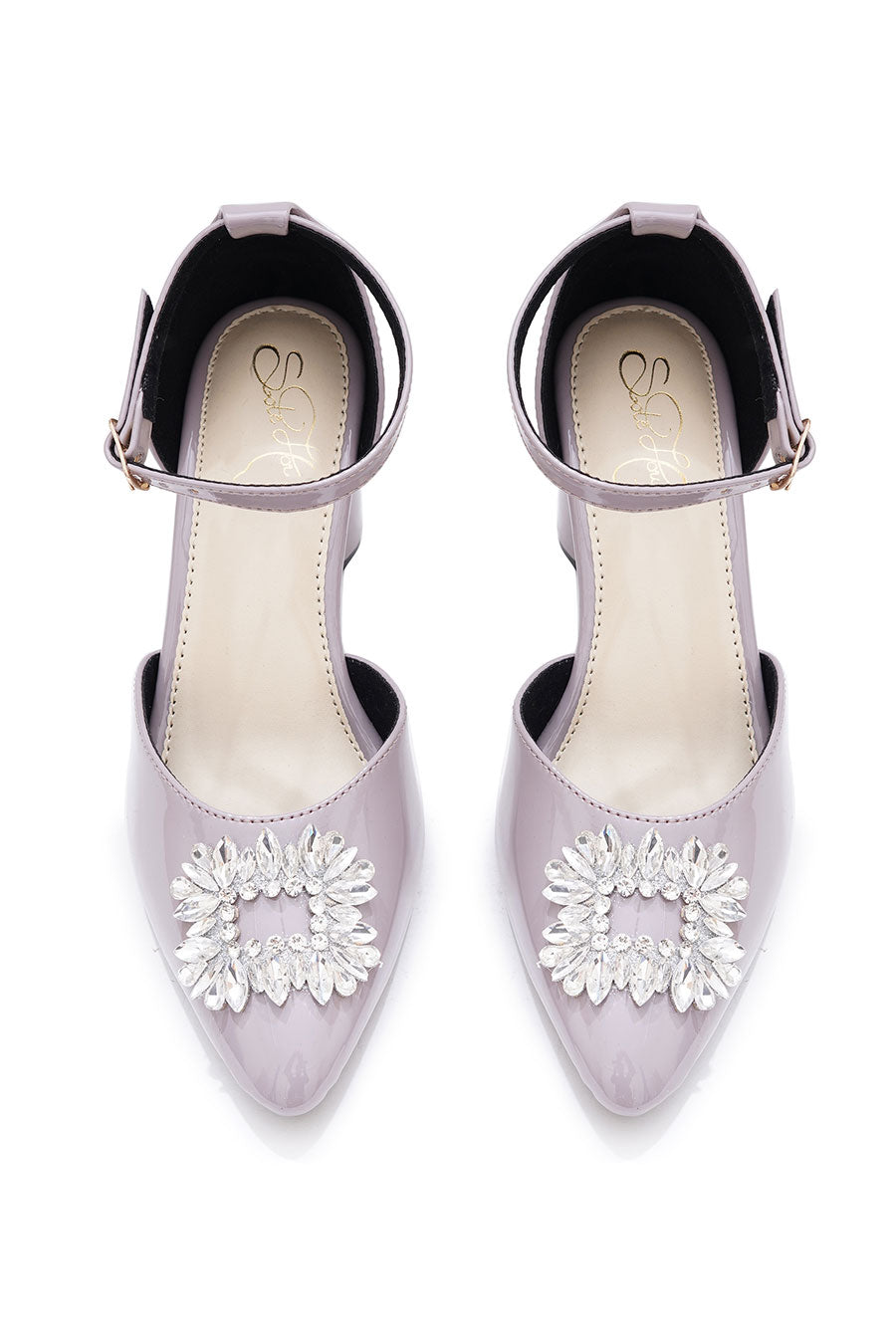 Diva Grey Luxe Heels