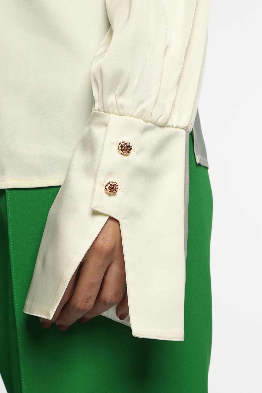 Off-White Bella One-Shoulder Top