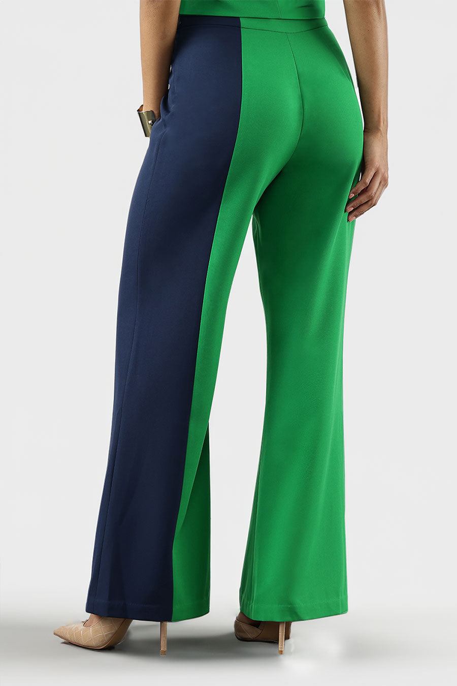 Green & Blue Brandon Pant