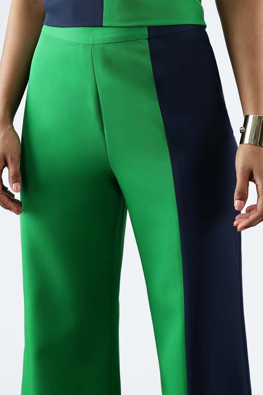 Green & Blue Brandon Pant