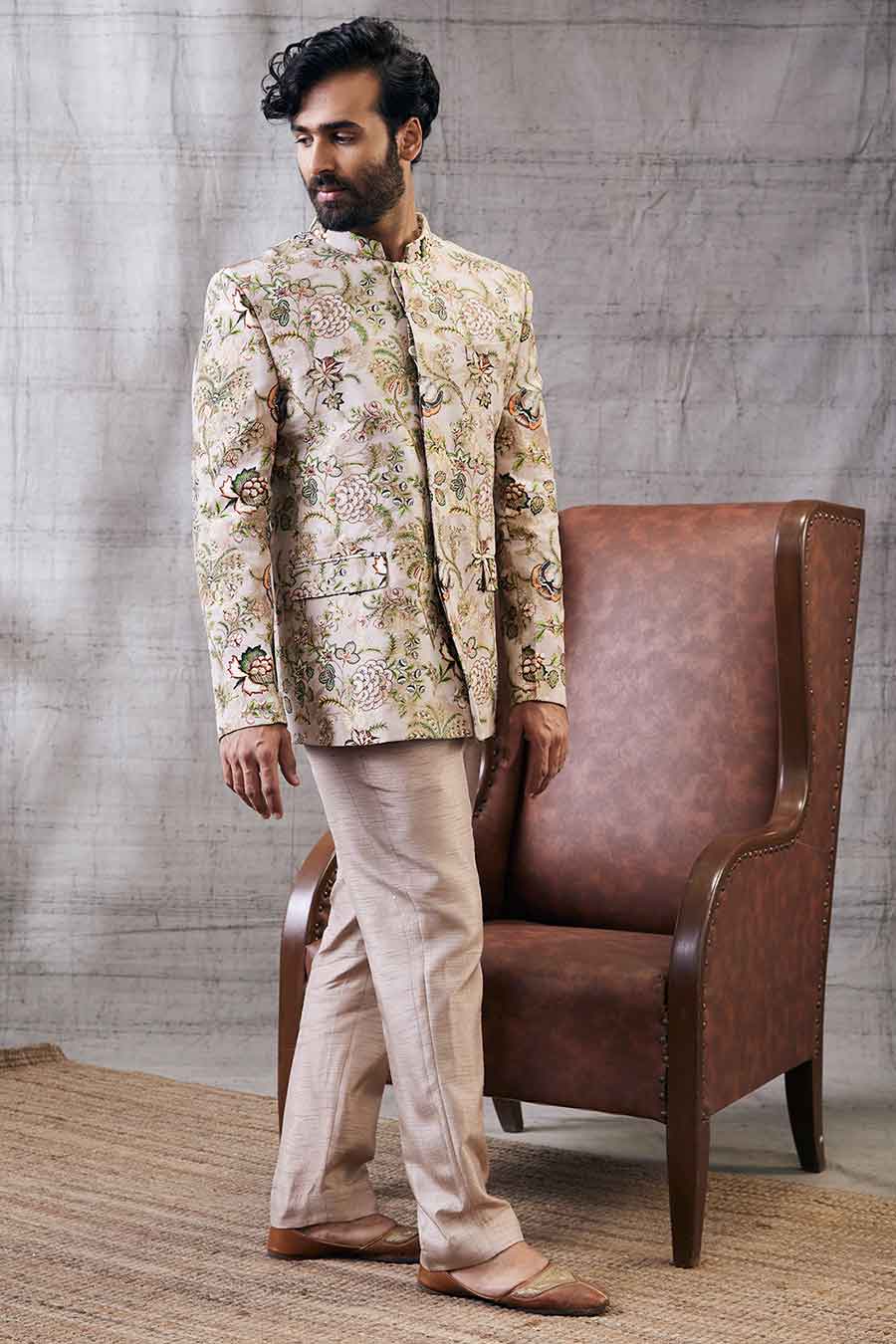 Mehr Printed Jacket & Pant Set