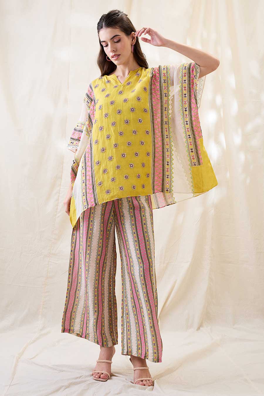 Nooma Printed Kimono Co-Ord Set