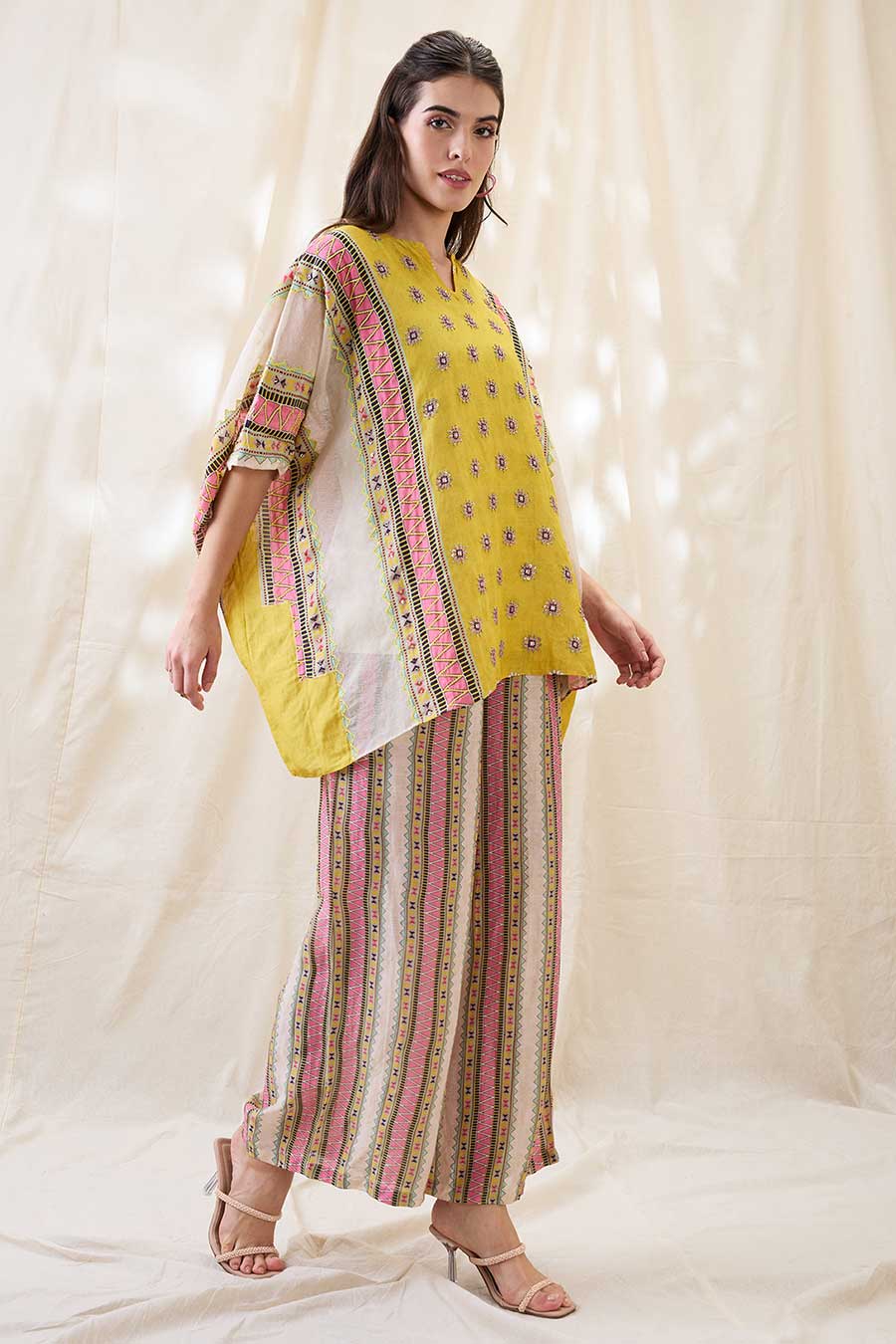Nooma Printed Kimono Co-Ord Set