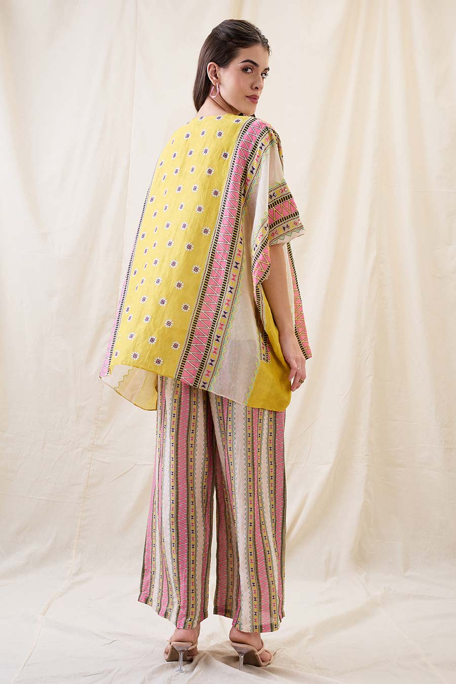 Nooma Printed Kimono Co-Ord Set