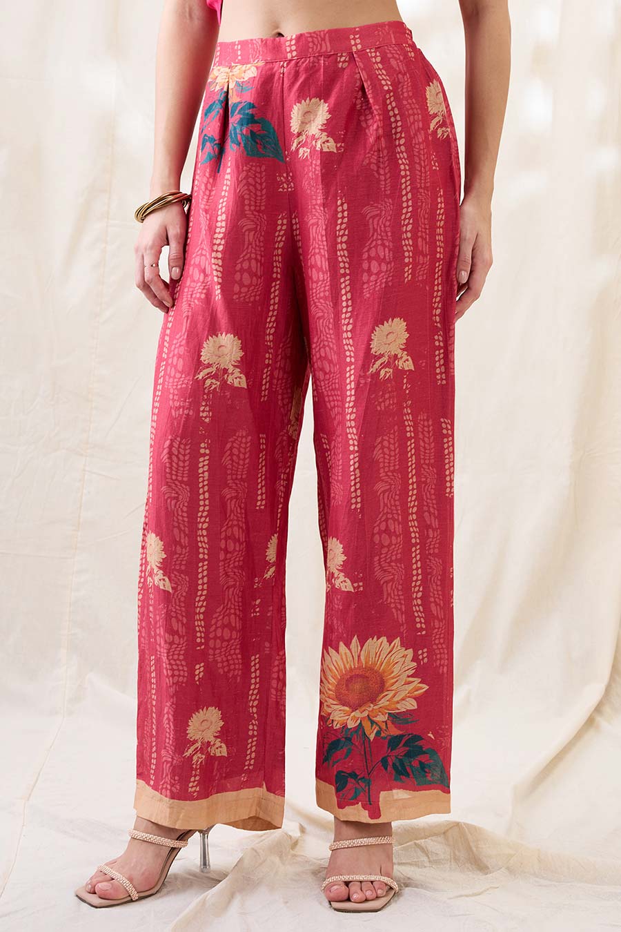 Pink Ravya Embroidered Co-Ord Set