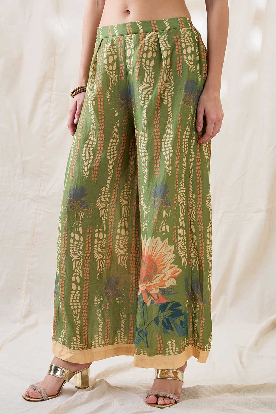 Green Ravya Embroidered Co-Ord Set