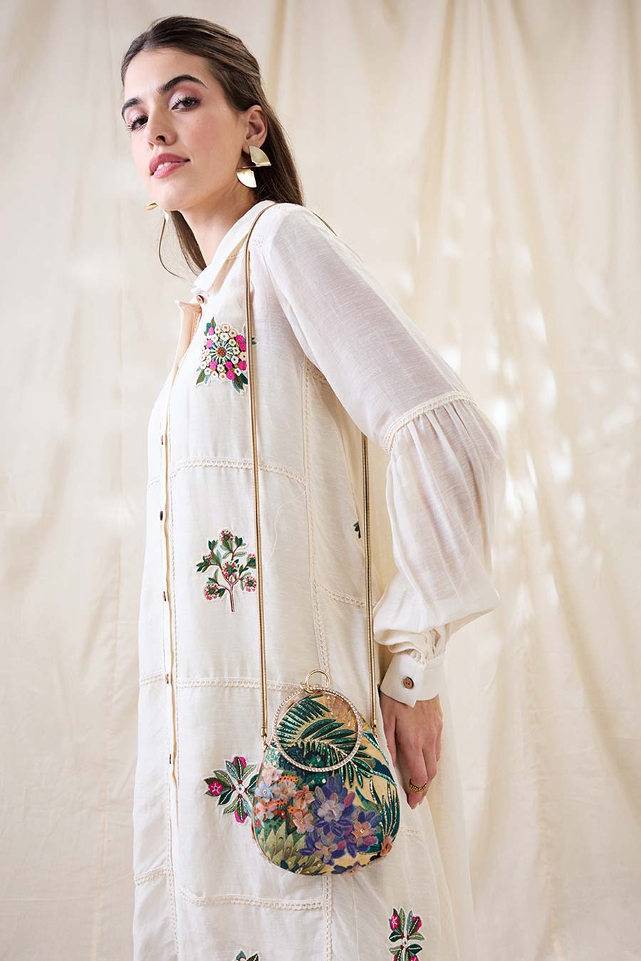 Kaira Embellished Clutch Bag