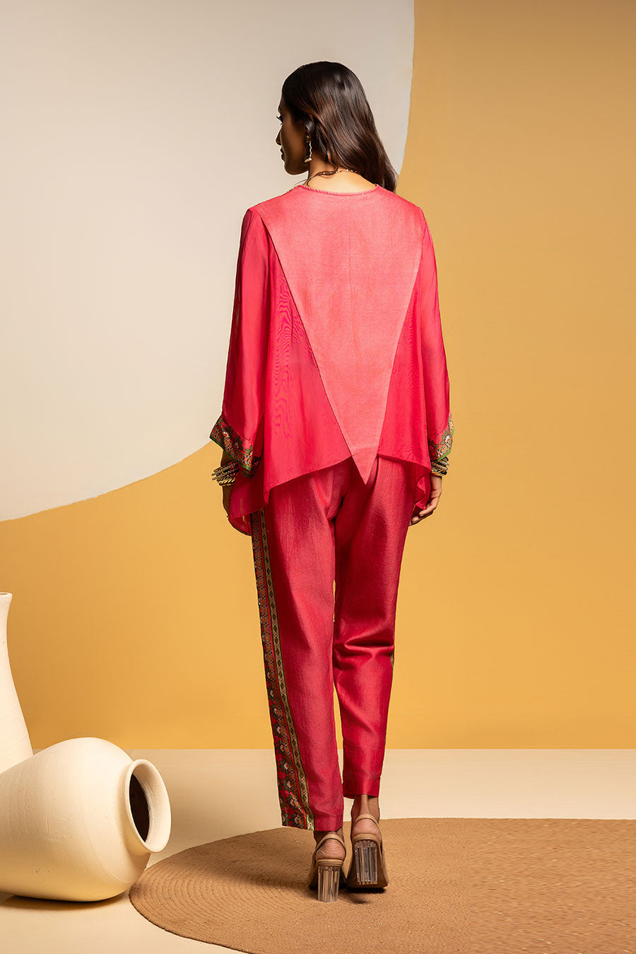 Taarani Pink Embellished Co-Ord Set