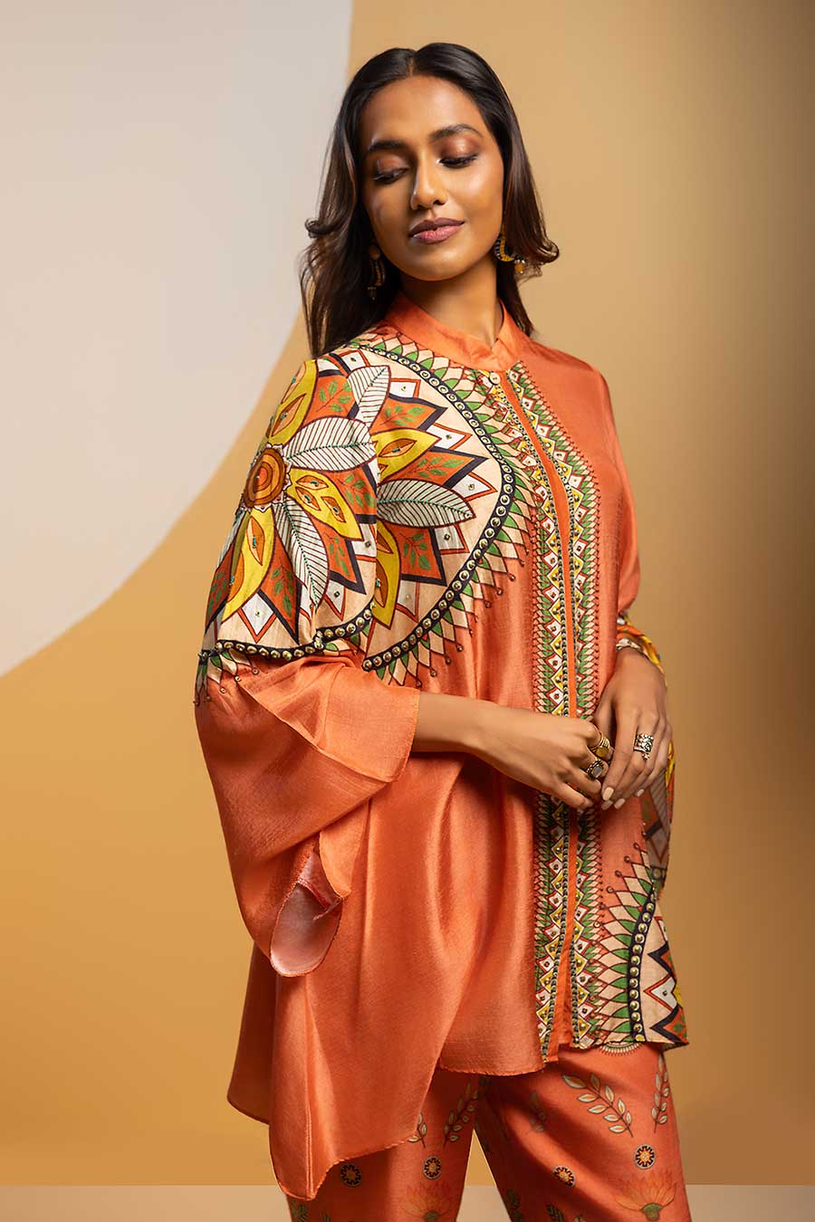 Taarani Embellished Kimono Co-Ord Set