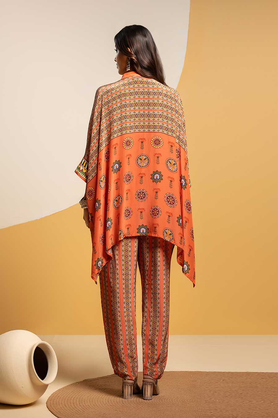 Taarani Embellished Kimono Kurta Set