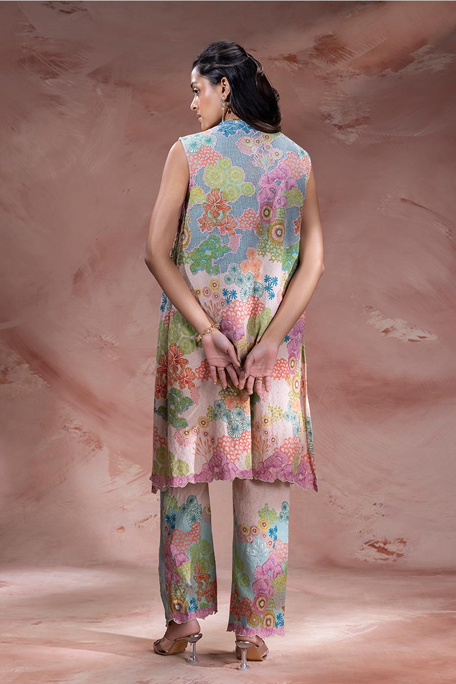 Pinl Kaira Embellished Jacket Co-Ord Set
