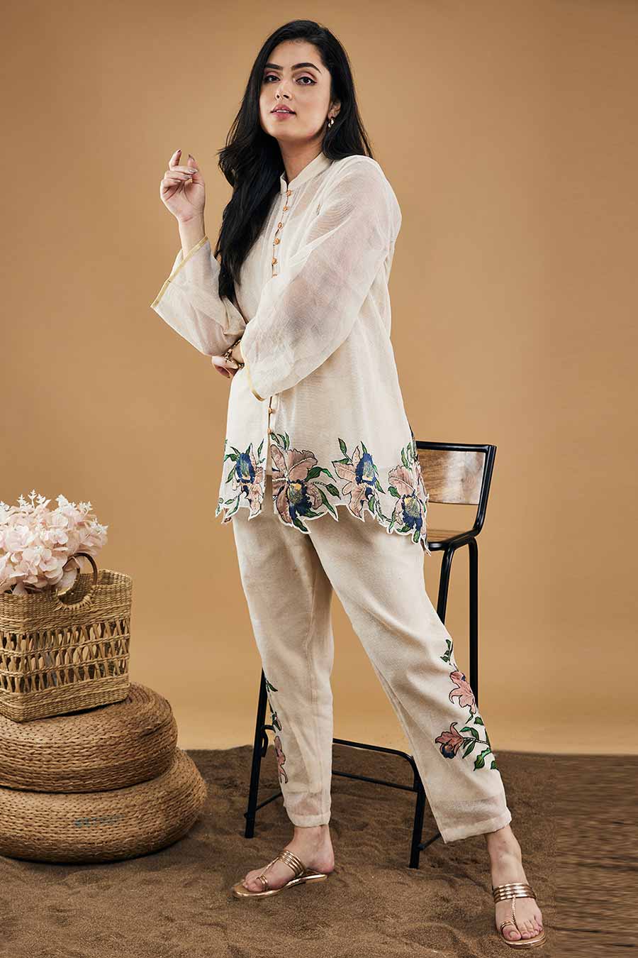 White hotsell orchid pajamas