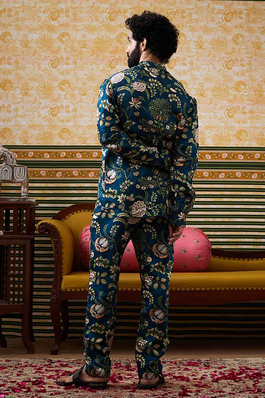 Mehr Printed Short Kurta & Pant Co-Ord Set