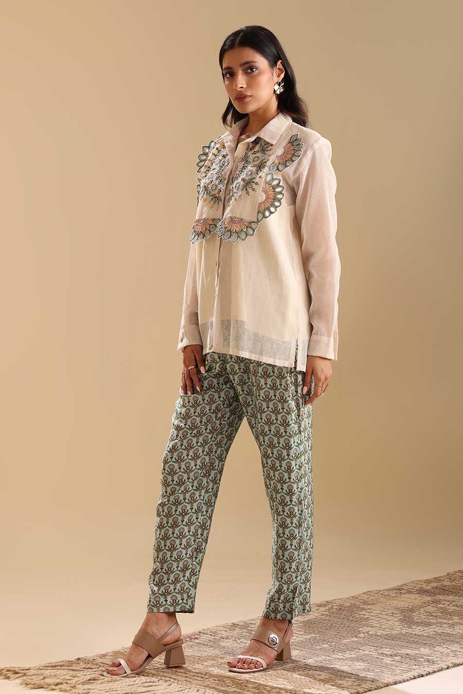 Off-White Earaya Applique Co-Ord Set