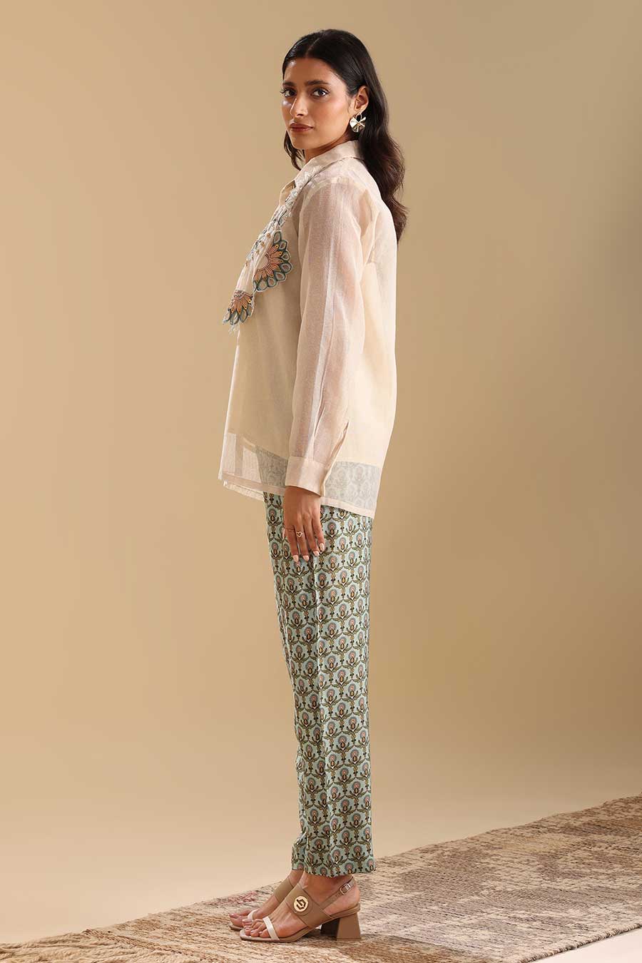 Off-White Earaya Applique Co-Ord Set