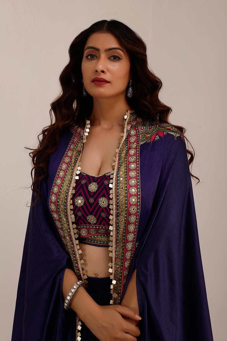 Indigo Kaashni Cape Co-Ord Set