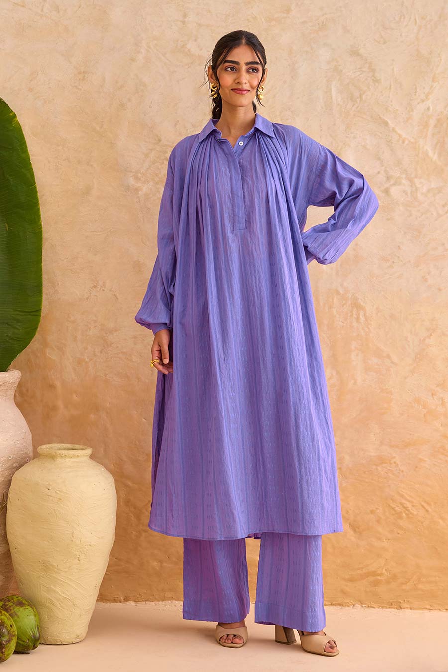 Amethyst Haze Textured Co-Ord Set