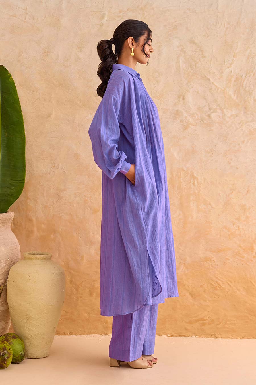 Amethyst Haze Textured Co-Ord Set