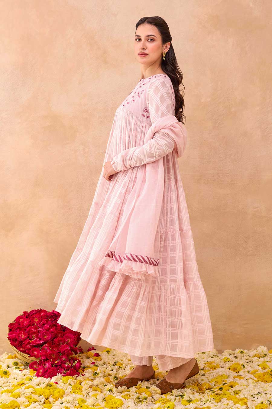 Pink Affair Embroidered Kurta Set