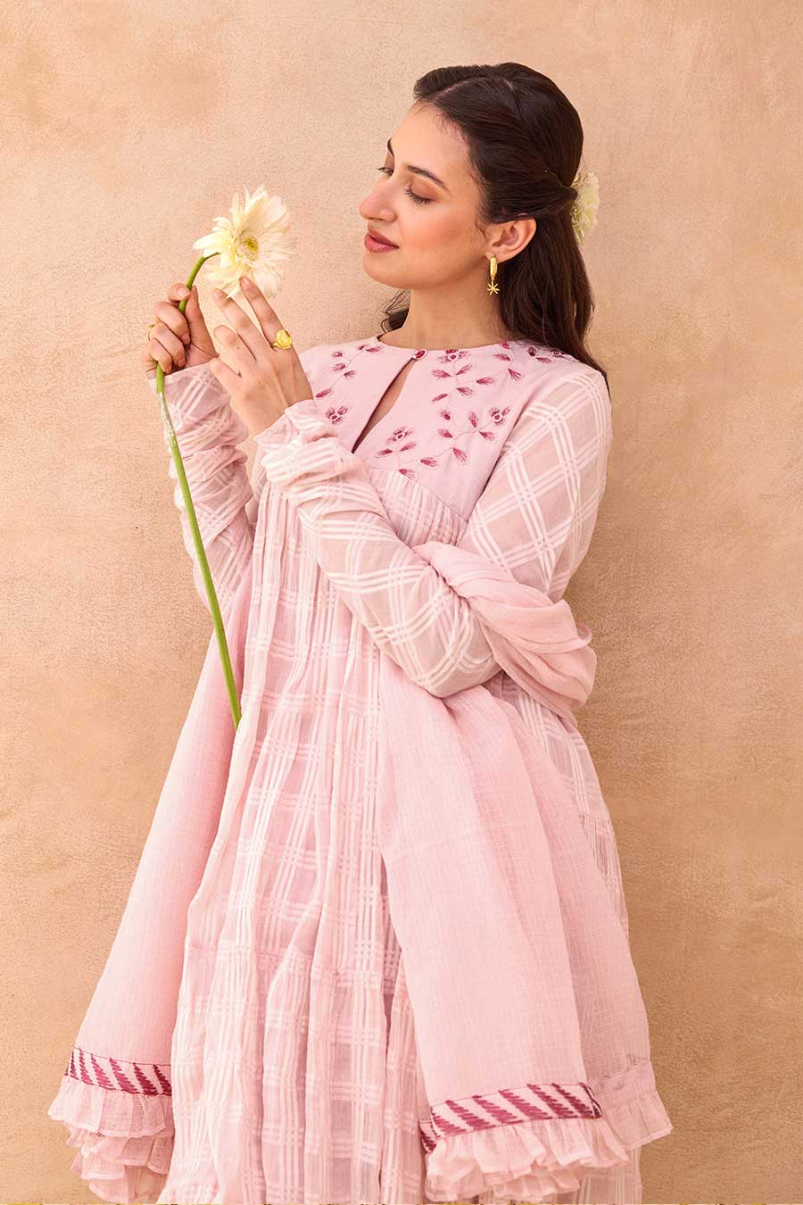 Pink Affair Embroidered Kurta Set