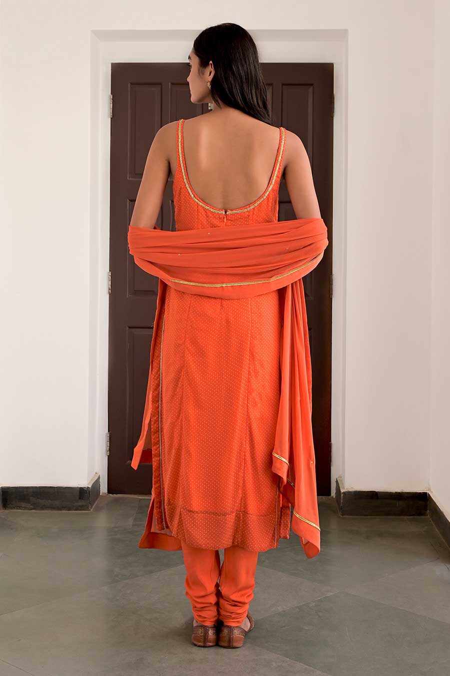 Saffron Zoya Kurta Set