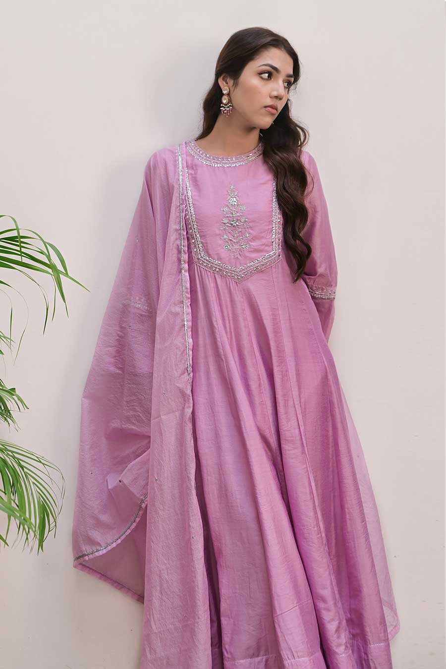Lavender Fiza Kurta Set