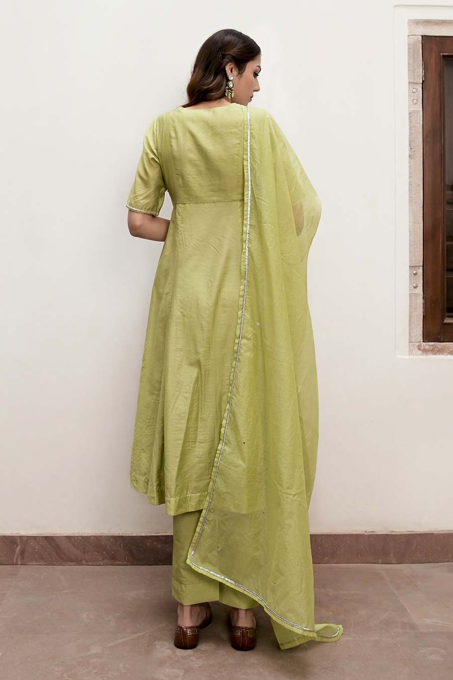 Pista Green Noor Kurta Set