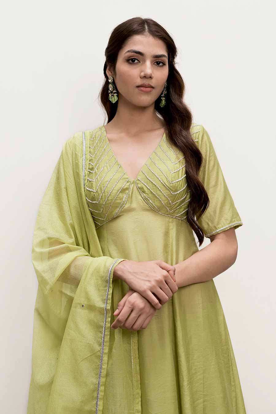 Pista Green Noor Kurta Set