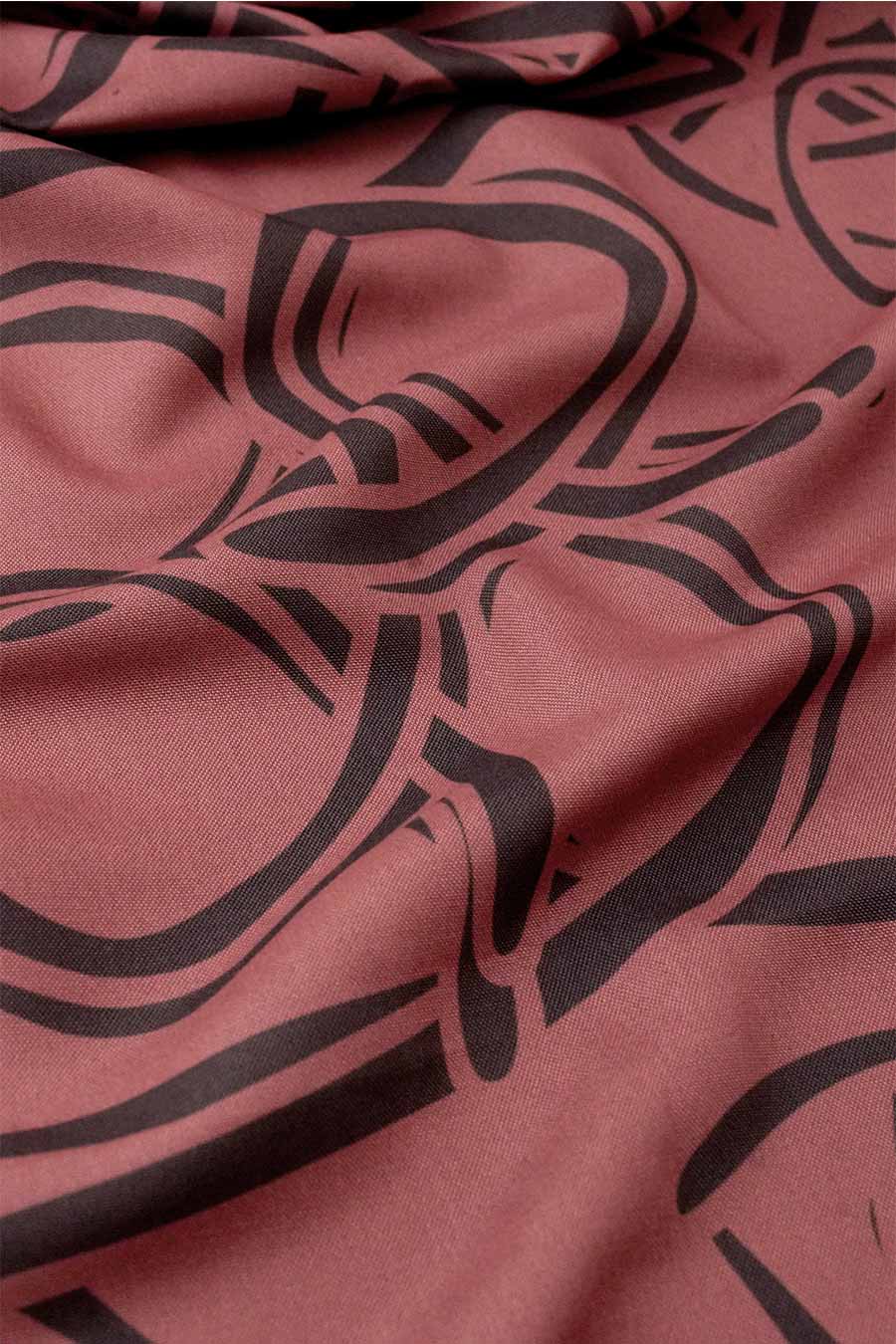 Wine Timeless Impressions Pleated Midi Dress