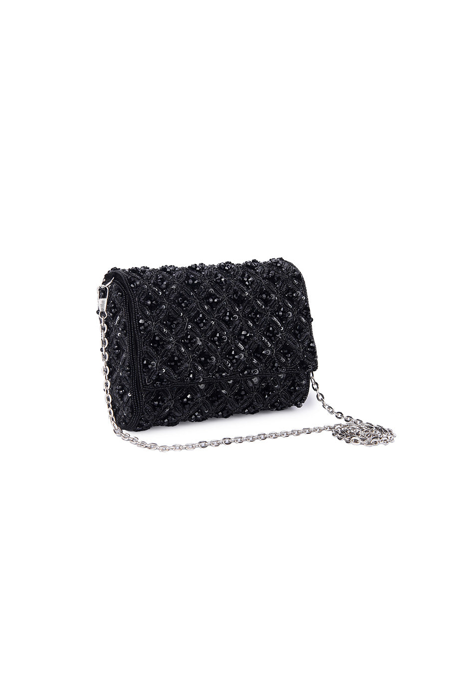 Blackistan Hand-Embroidered Clutch