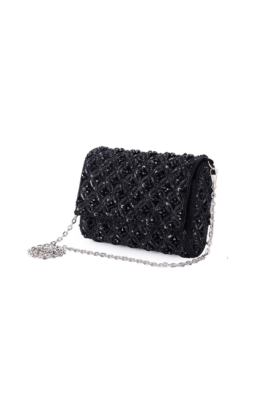 Blackistan Hand-Embroidered Clutch