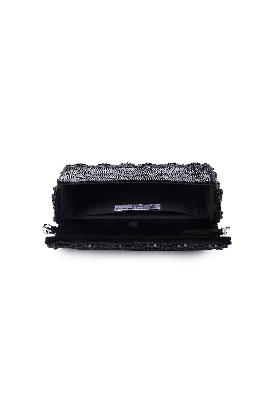 Blackistan Hand-Embroidered Clutch
