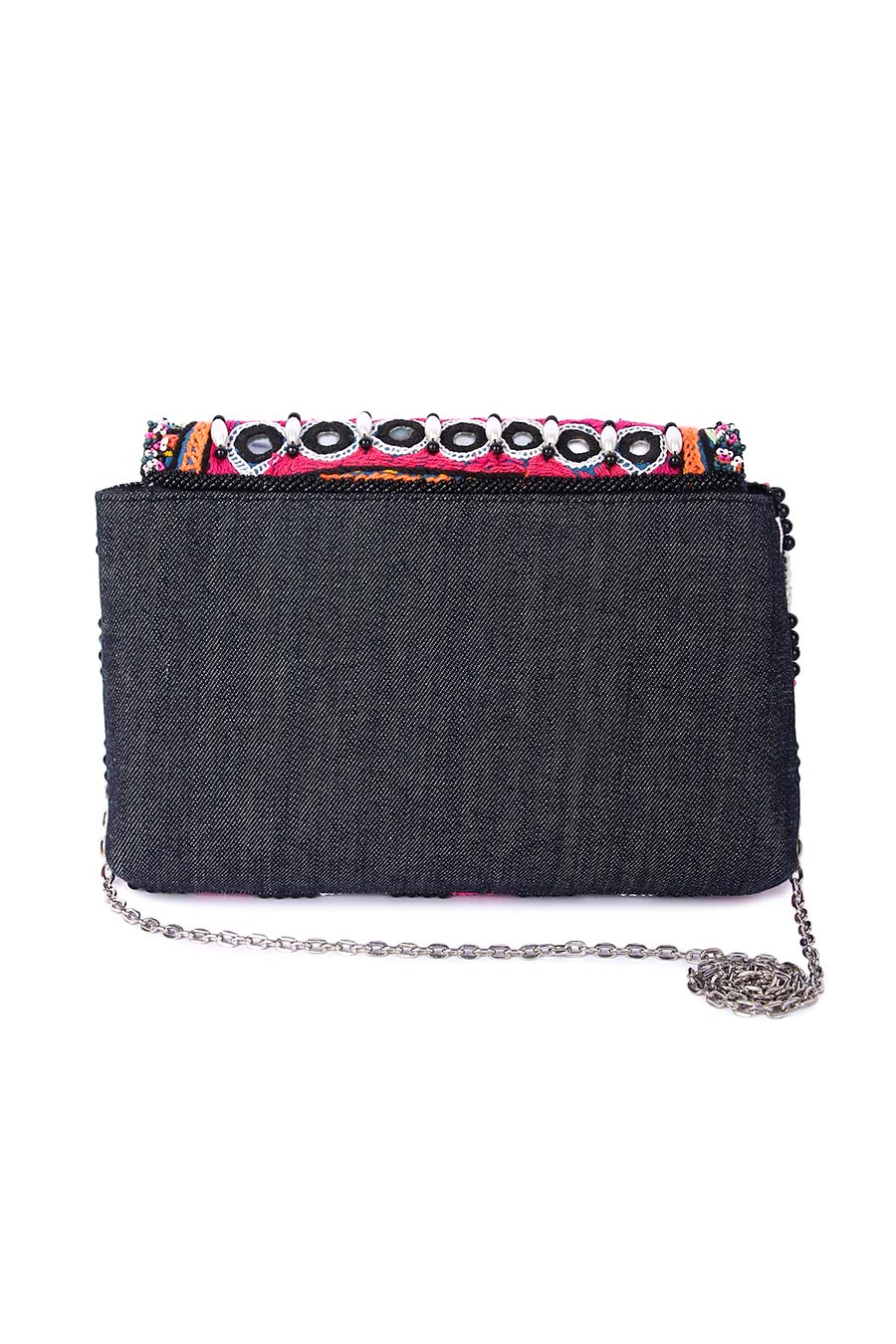 Multicolour Beachy Boho Clutch