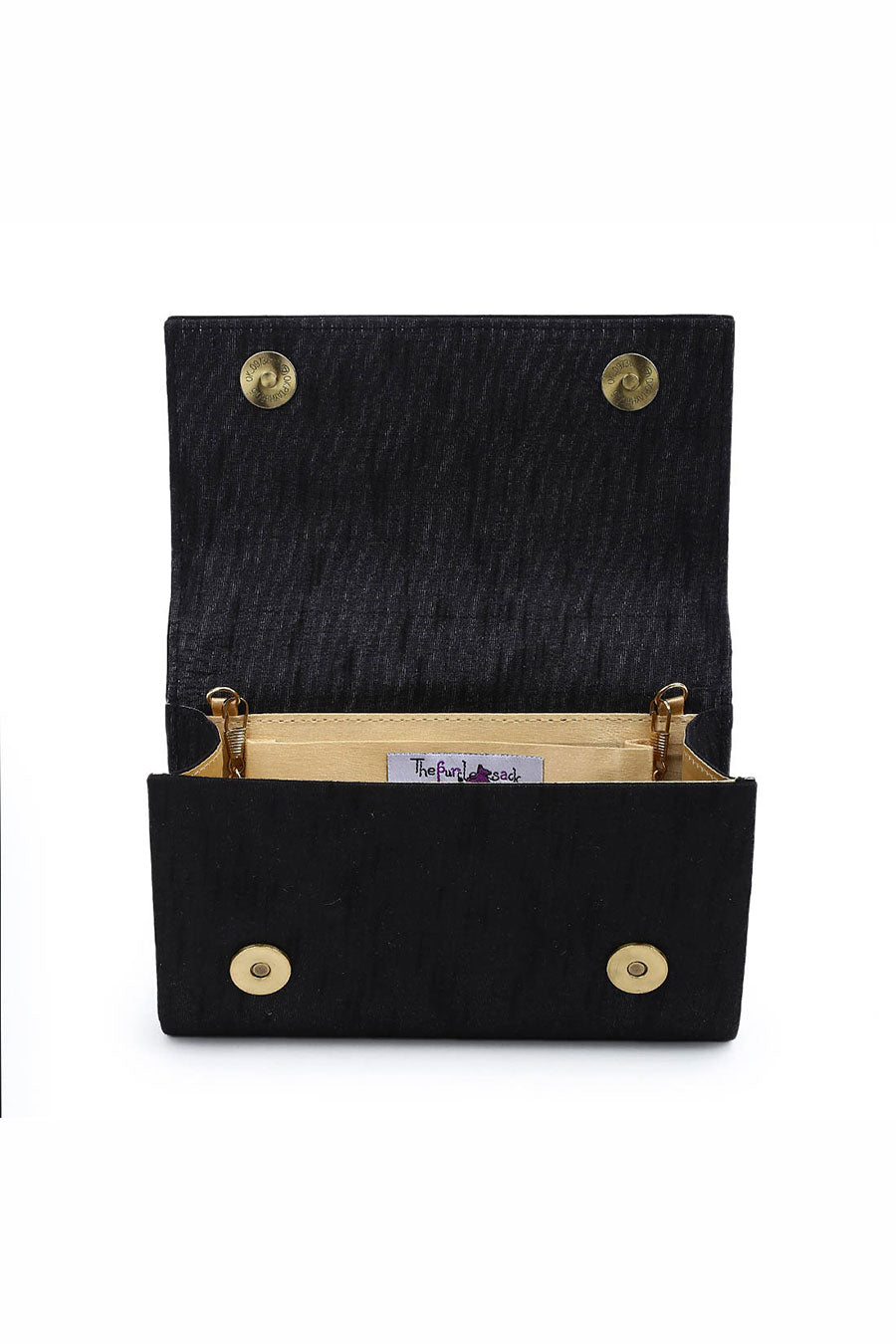 Multicolour Floral Beaded Envelope Clutch