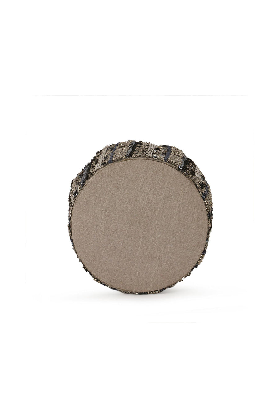 Bronze Wild Fire Hand-Embroidered Potli