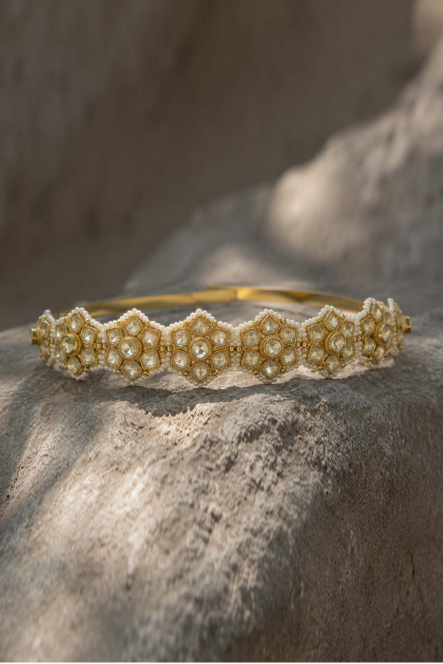 Polki Floral Headband