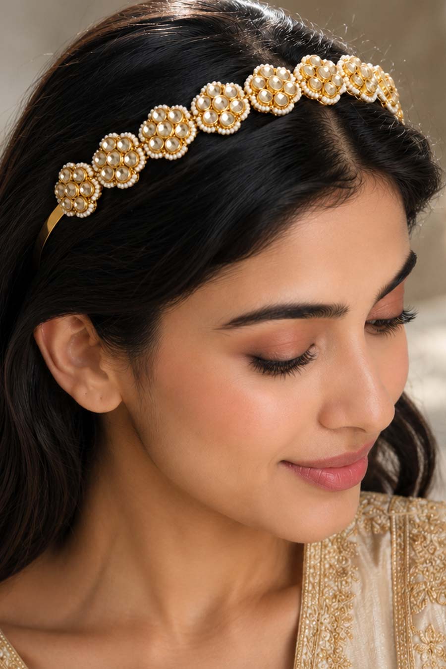Polki Blossom Headband