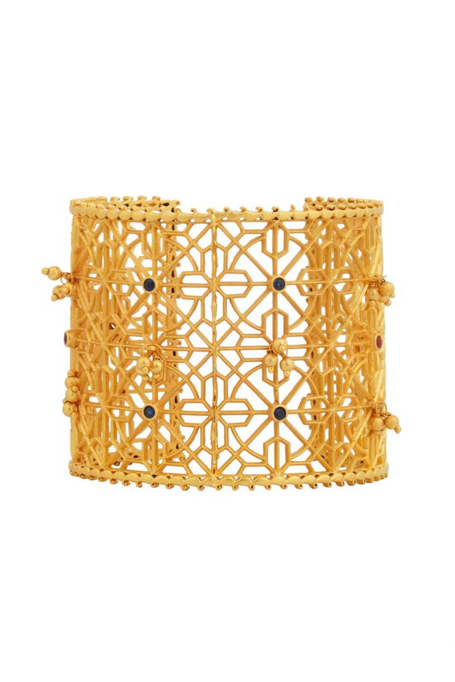 Grace in Gold 22kt Gold Plated Cuff Bracelet